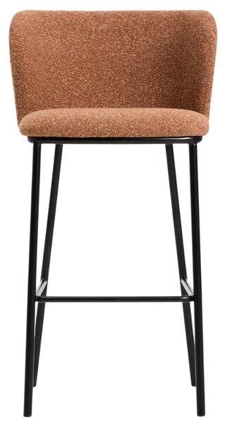 Kave Home Terakotová barová židle Ciselia 75 cm