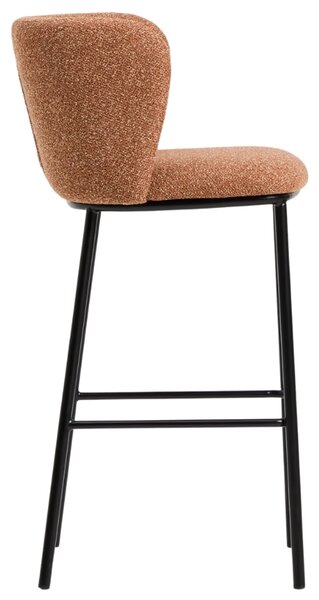 Kave Home Terakotová barová židle Ciselia 75 cm