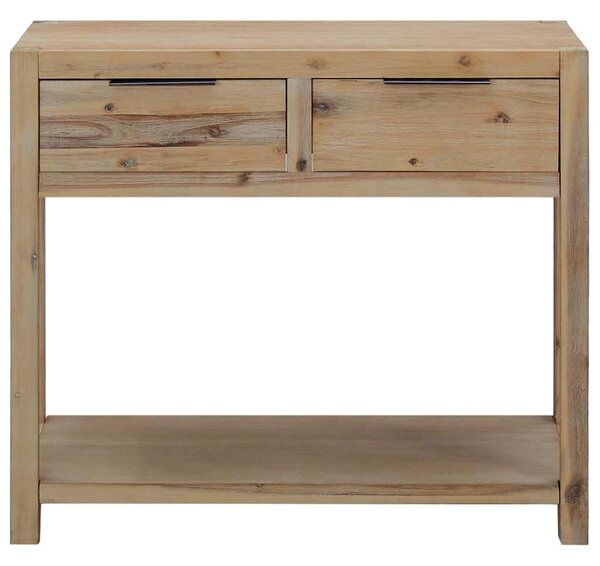 Konzolový stolek 82 x 33 x 73 cm masivní akáciové dřevo 245684