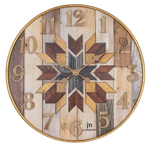 Lowell Italy Designové nástěnné hodiny 21575 Lowell 60cm