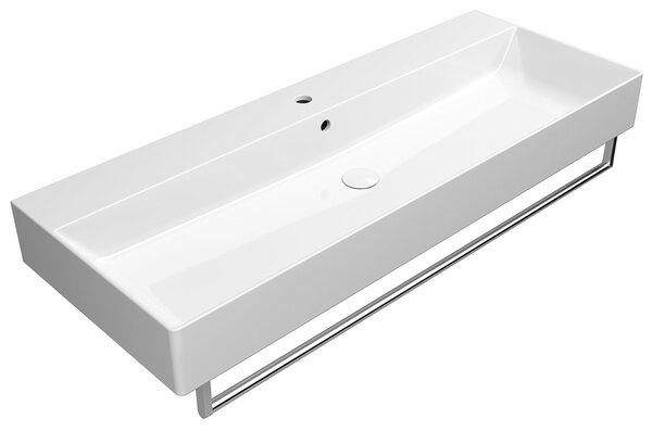 GSI Sapho, KUBE X keramické umyvadlo 120x47 cm, bílá ExtraGlaze