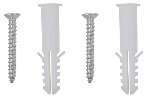 Nástěnné zrcadlo 60 cm kulaté sklo 245704