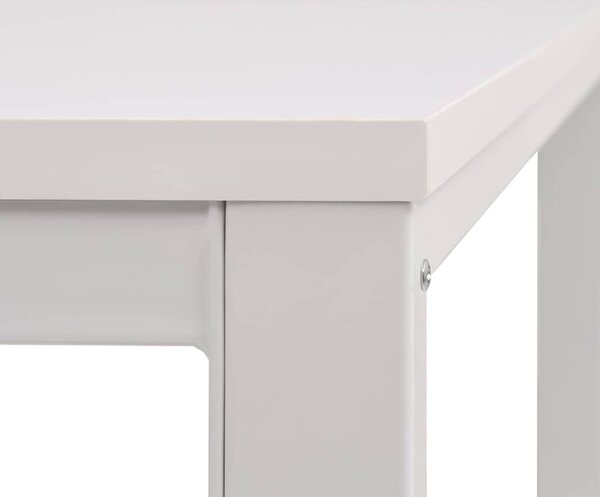 Psací stůl 120 x 60 x 75 cm bílý 245721