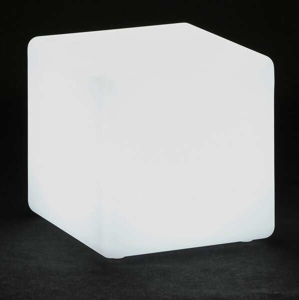 LED svítící taburet, 40 x 40 x 40 cm
