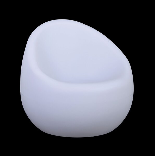 LED svítící křeslo, 70 x 74 cm