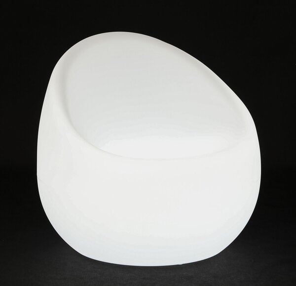 LED svítící křeslo, 70 x 74 cm