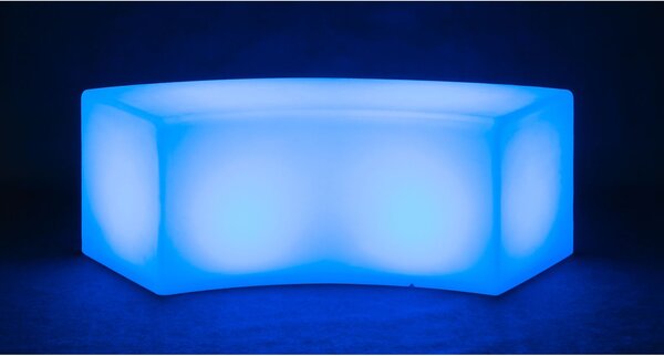 LED svítící taburet, 42 x 120 x 44 cm