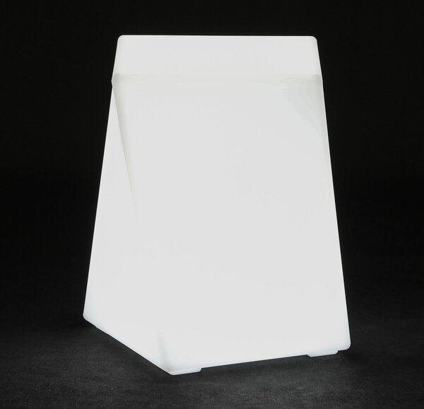 LED svítící stolek/taburet, 50 x 42 cm
