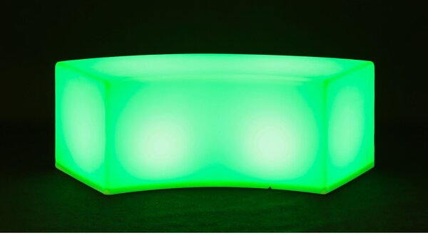 LED svítící taburet, 42 x 120 x 44 cm