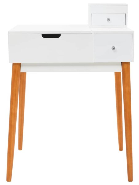 Toaletní stolek se zrcadlem MDF 60 x 50 x 86 cm 245752