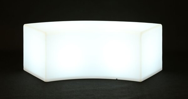 LED svítící taburet, 42 x 120 x 44 cm