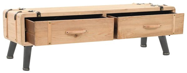 TV stolek masivní jedlové dřevo 120 x 33 x 35 cm 245773