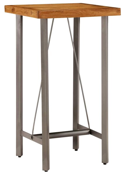 Barový stůl masivní recyklované dřevo 60 x 60 x 107 cm 245803