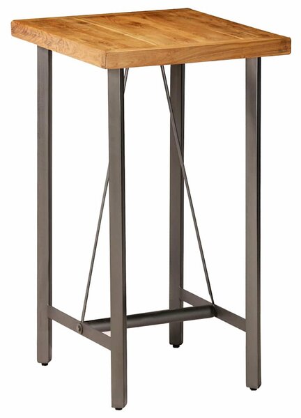 Barový stůl masivní recyklované dřevo 60 x 60 x 107 cm 245803