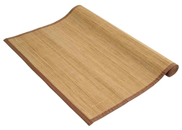Koberec bambus 100 x 160 cm hnědý 245822