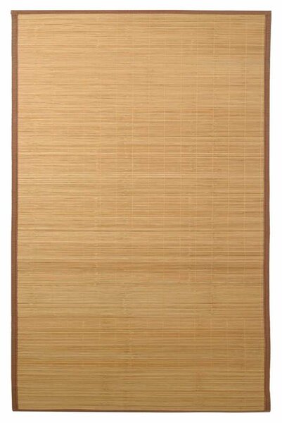 Koberec bambus 100 x 160 cm hnědý 245822