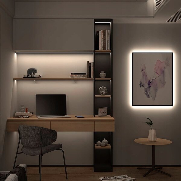 Bílý LED pásek 12 V, 8 W, 800 lm, 1 m – neutrální bílá