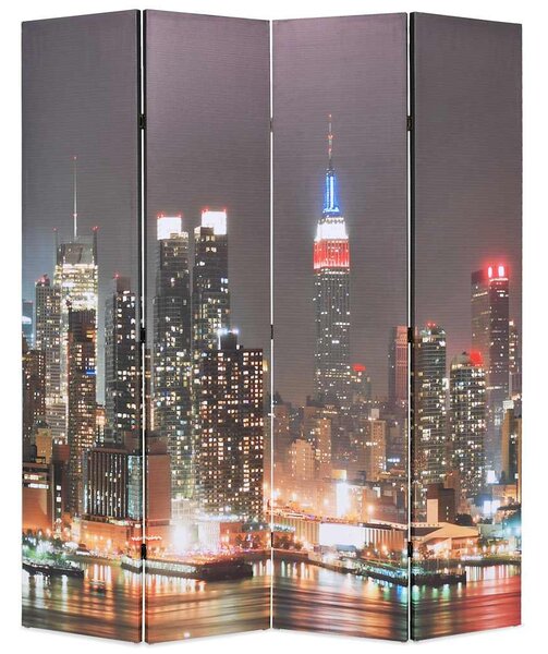 Skládací paraván 160 x 170 cm New York by Night 245862