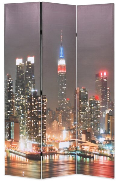 Skládací paraván 120 x 170 cm New York by Night 245861