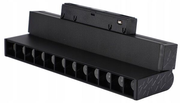 Lištové LED svítidlo 12 W, 4000 K, 1080 lm, neutrální bílá, IP20, CRI 90, 8,5 × 22,5 × 2 cm
