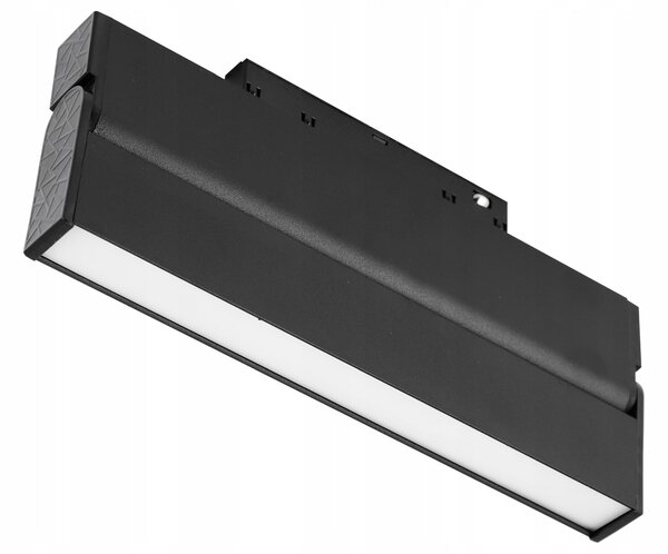 Lištové LED svítidlo 12 W, 3000 K, 1080 lm, teplá bílá, IP20, CRI 90, 8,5 × 22 × 2 cm