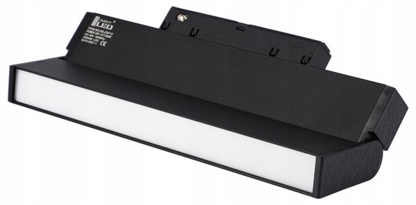 Lištové LED svítidlo 12 W, 3000 K, 1080 lm, teplá bílá, IP20, CRI 90, 8,5 × 22 × 2 cm
