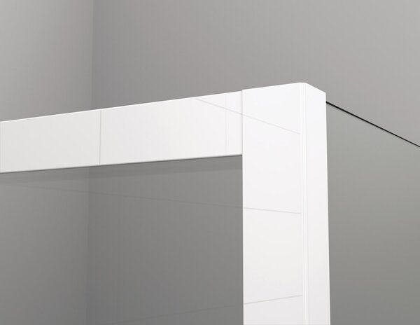 Ronal TOP-LINE S TLSP jednokřídlé sprchové dveře 70 cm Šířka: 700 mm, Profil: Matný elox, Sklo: Hladké čiré
