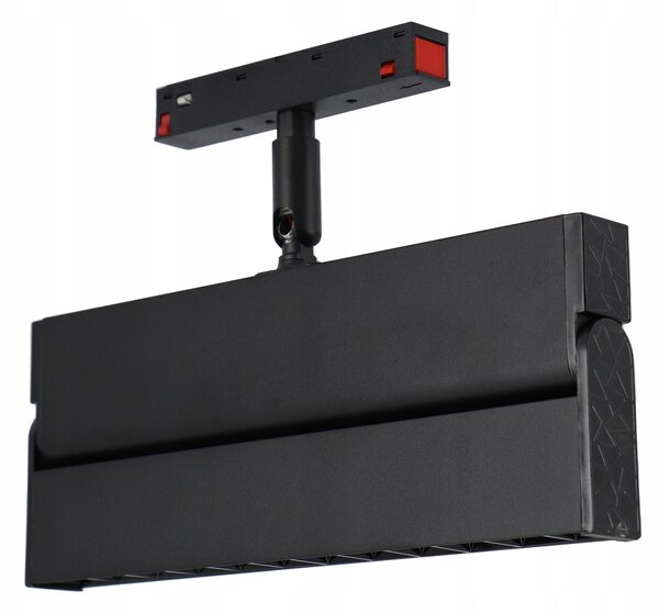 Lištové LED svítidlo 12 W, 3000 K, 1080 lm, teplá bílá, IP20, CRI 90, 13,5 × 22,5 × 2 cm
