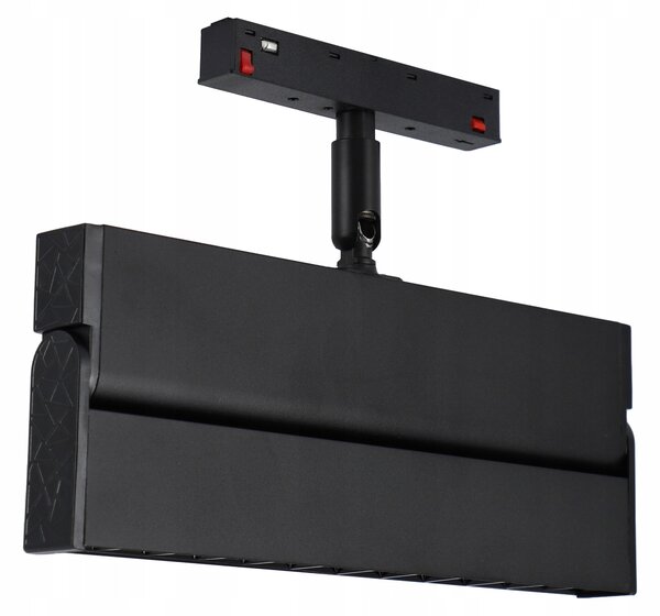 Lištové LED svítidlo 12 W, 3000 K, 1080 lm, teplá bílá, IP20, CRI 90, 13,5 × 22,5 × 2 cm