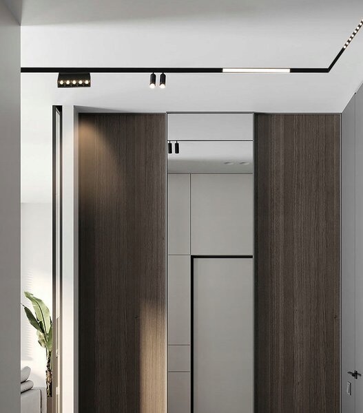 Lištové LED svítidlo 18 W, 4000 K, 1620 lm, neutrální bílá, IP20, CRI 90, 13,5 × 33 × 2 cm