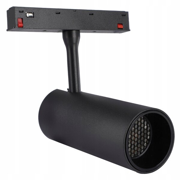 Lištový LED reflektor 12 W, 3000 K, 1080 lm, teplá bílá, IP20, CRI 90, Ø 4,5 cm