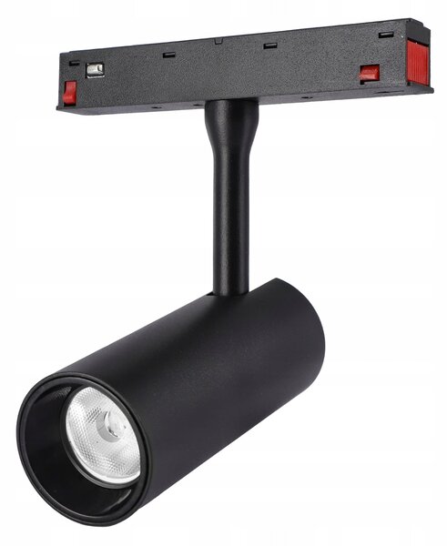 Lištový LED reflektor 12 W, 4000 K, 1080 lm, neutrální bílá, IP20, CRI 90, Ø 4,5 cm