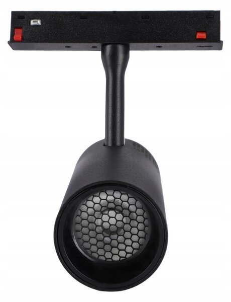 Lištový LED reflektor 12 W, 3000 K, 1080 lm, teplá bílá, IP20, CRI 90, Ø 4,5 cm