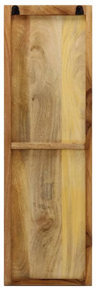 Nástěnný věšák 2 ks masivní mangovníkové dřevo 36 x 110 x 3 cm 246025