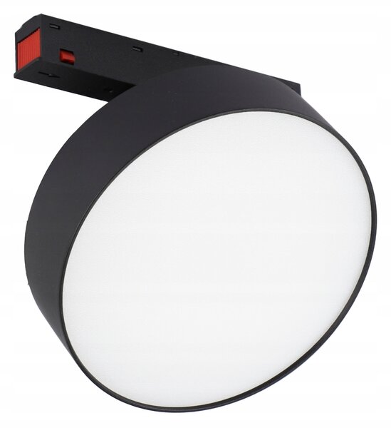 Lištový LED reflektor 18 W, 4000 K, 1620 lm, neutrální bílá, IP20, CRI 90, Ø 11 cm