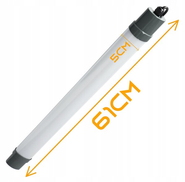 Prachotěsné LED svítidlo 18 W, neutrální bílá, IP65