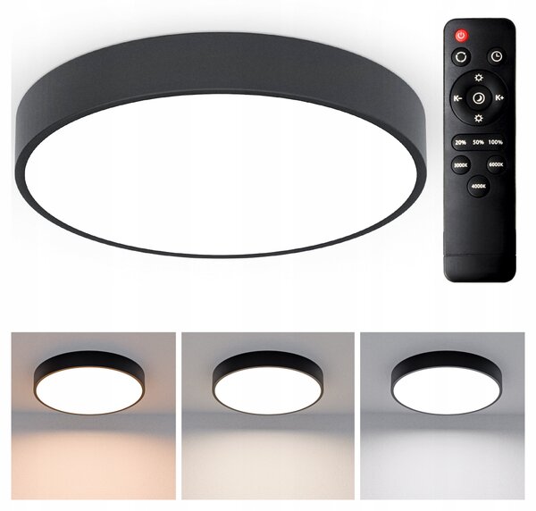 Kulaté stropní LED svítidlo 40 W, 40 cm, 3600 lm