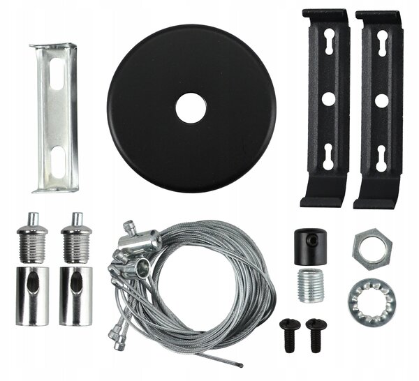 Černé kancelářské závěsné LED svítidlo 30 W, 120 cm, 2400 lm, neutrální bílá 4000 K, IP20, stmívatelné