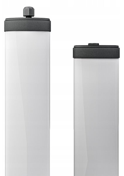 Šedé prachotěsné LED svítidlo 60 W, 120 cm, IP65, 5400 lm, 4000 K