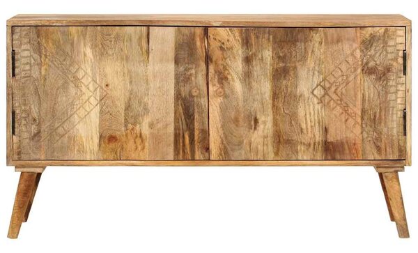 Příborník masivní mangovníkové dřevo 110 x 30 x 60 cm 246145