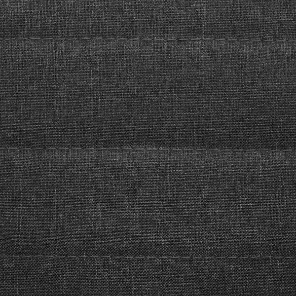 Jídelní židle 2 ks tmavě šedé textil 246179