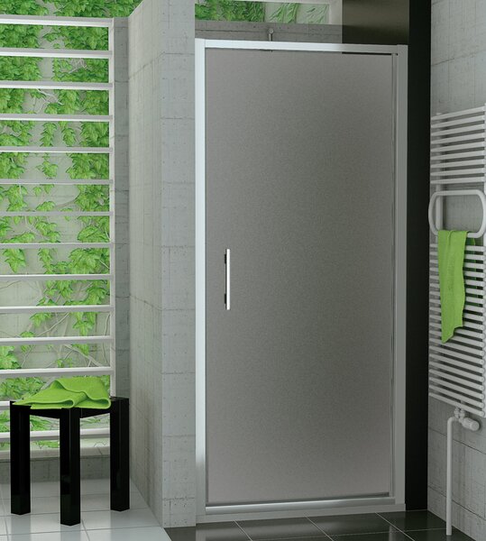 Ronal TOP-LINE S TLSP jednokřídlé sprchové dveře 70 cm Šířka: 700 mm, Profil: Matný elox, Sklo: Hladké čiré