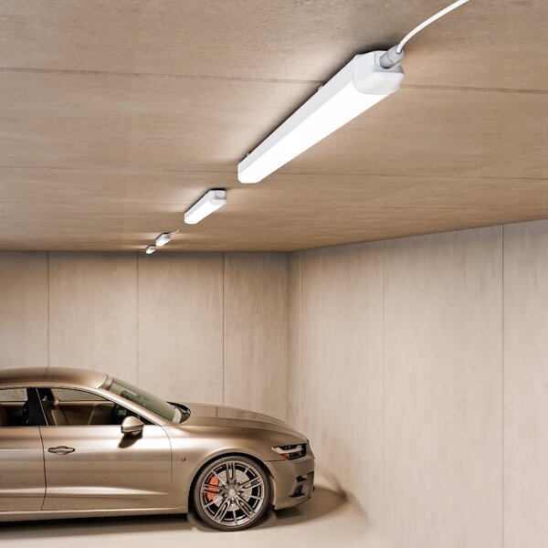 Prachotěsné LED svítidlo 40 W, 6400 lm, 120 cm, neutrální bílá, IP65