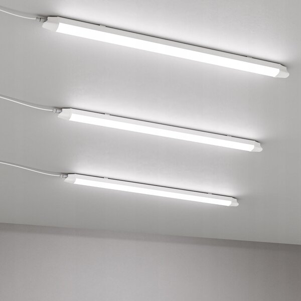 Prachotěsné LED svítidlo 40 W, 6400 lm, 120 cm, studená bílá, IP65
