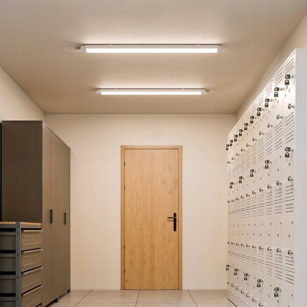 Prachotěsné LED svítidlo 40 W, 6400 lm, 120 cm, neutrální bílá, IP65
