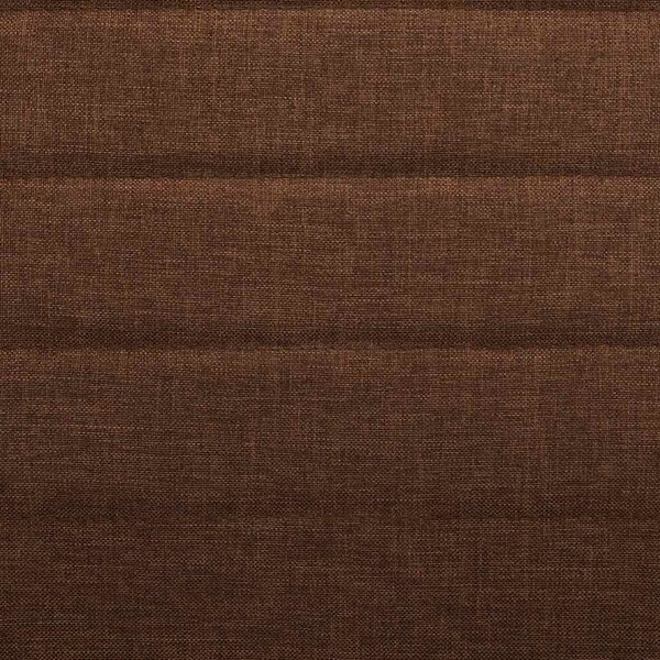 Jídelní židle 2 ks hnědé textil 246183