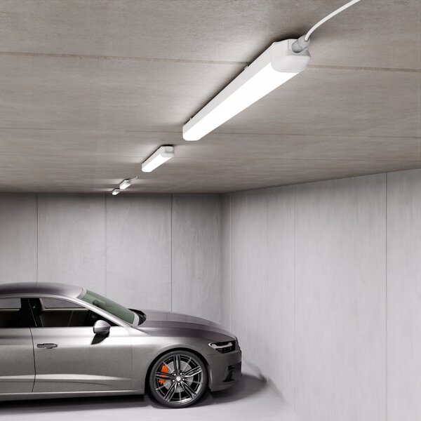 Prachotěsné LED svítidlo 40 W, 6400 lm, 120 cm, studená bílá, IP65