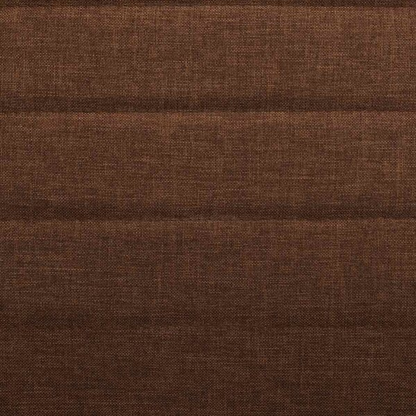 Jídelní židle 4 ks hnědé textil 246184