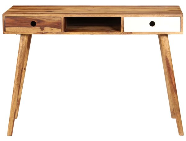Psací stůl z masivního akáciového dřeva 110 x 55 x 76 cm 246225