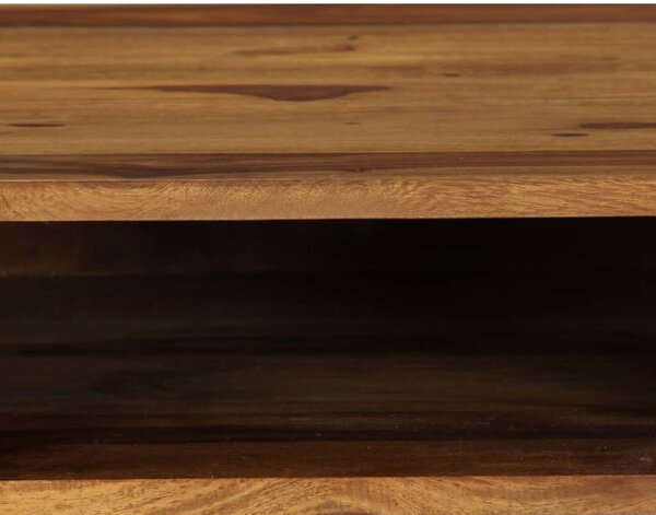 Psací stůl z masivního akáciového dřeva 110 x 55 x 76 cm 246225